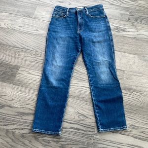 Frame -Le Pixie Sylvie Slender Straight jeans size 27 preloved